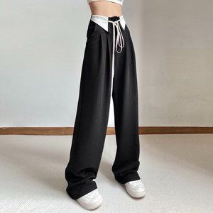 Pants for summer fake waist  Y2K style
